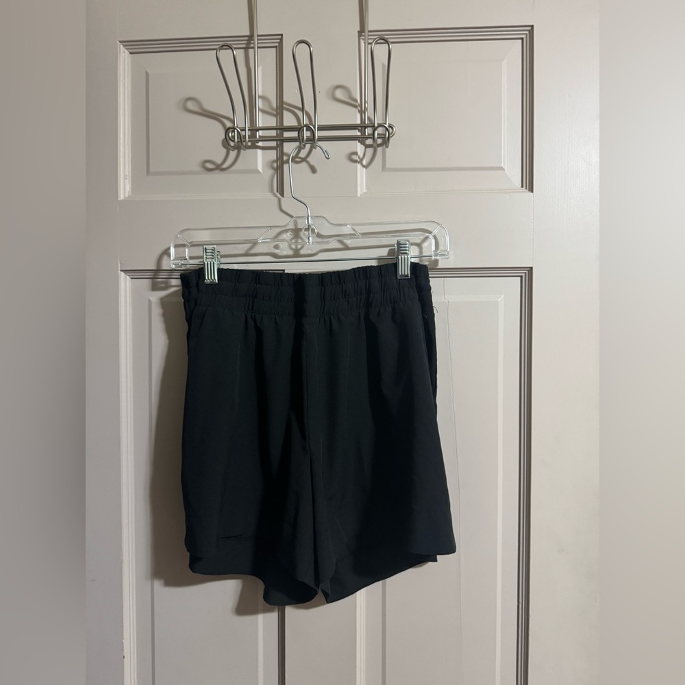Womens Jockey Running Shorts Size Large Black